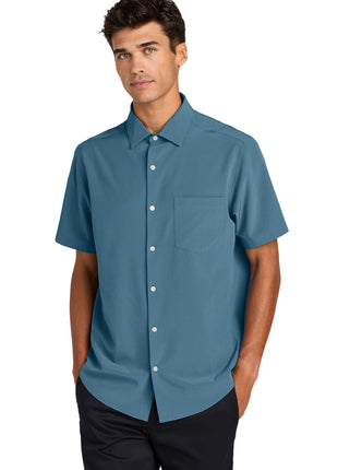 Mercer+Mettle® Short Sleeve UV Capital Tech Shirt MM2006 - Harbor Blue | Mercer+Mettle
