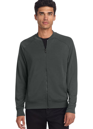 Mercer+Mettle® Double-Knit Bomber MM3000 - Anchor Grey | Mercer+Mettle