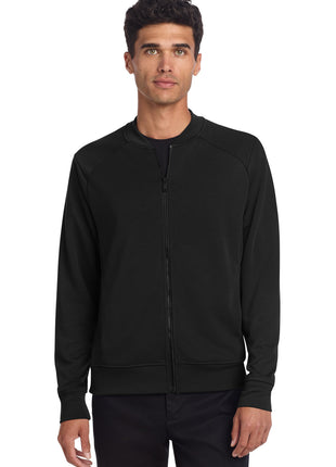 Mercer+Mettle® Double-Knit Bomber MM3000 - Deep Black | Mercer+Mettle