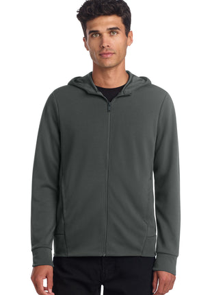 Mercer+Mettle® Double-Knit Full-Zip Hoodie MM3002 - Anchor Grey | Mercer+Mettle