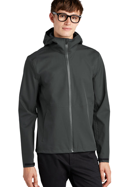 Mercer+Mettle® Waterproof Rain Shell MM7000 - Anchor Grey | Mercer+Mettle
