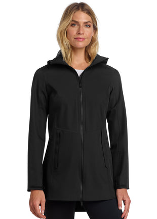 Mercer+Mettle® Women's Waterproof Rain Shell MM7001 - Deep Black | Mercer+Mettle