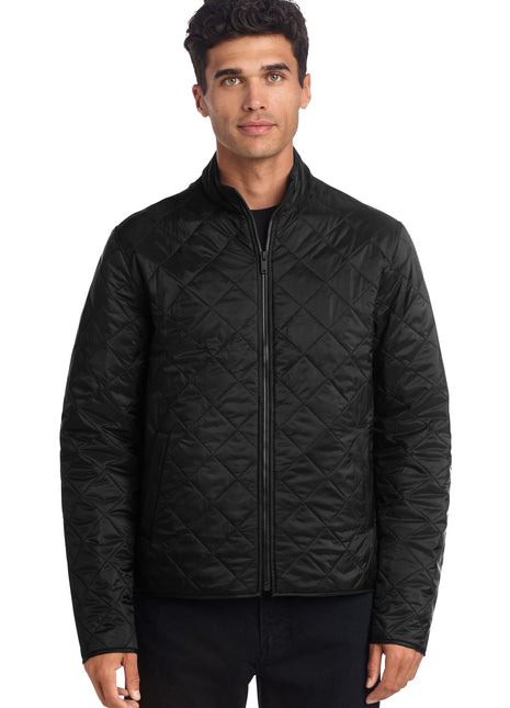 Mercer+Mettle® Quilted Full-Zip Jacket MM7200 - Deep Black | Mercer+Mettle