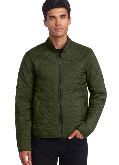 Mercer+Mettle® Quilted Full-Zip Jacket MM7200 - Townsend Green | Mercer+Mettle
