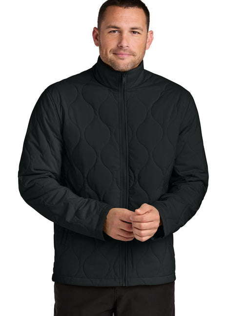 Mercer+Mettle® Quilted Liner Jacket MM7202 - Deep Black | Mercer+Mettle