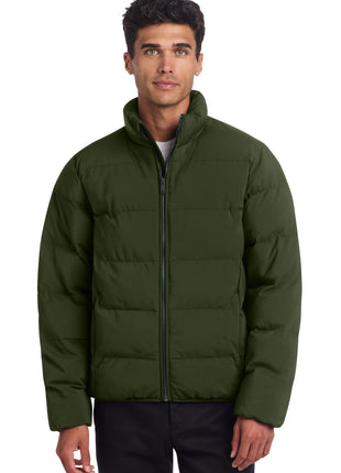 Mercer+Mettle® Puffy Jacket MM7210 - Townsend Green | Mercer+Mettle