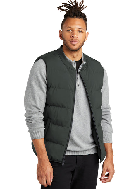 Mercer+Mettle® Puffy Vest MM7214 - Anchor Grey | Mercer+Mettle