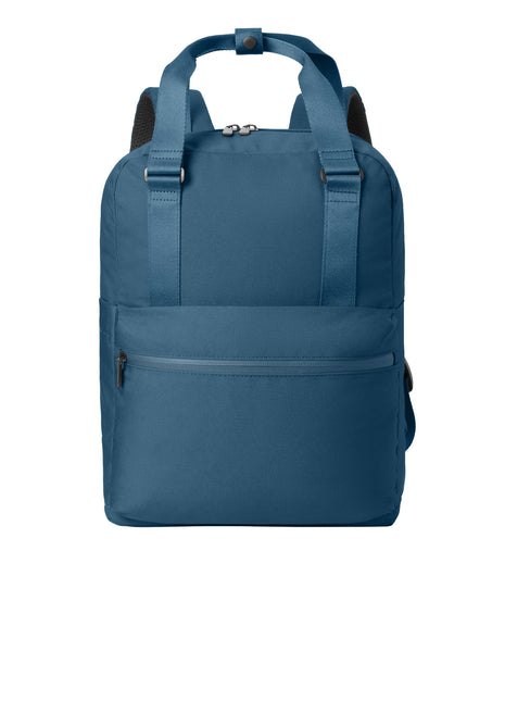 Mercer+Mettle® Claremont Handled Backpack MMB211 - Regatta Blue | Mercer+Mettle