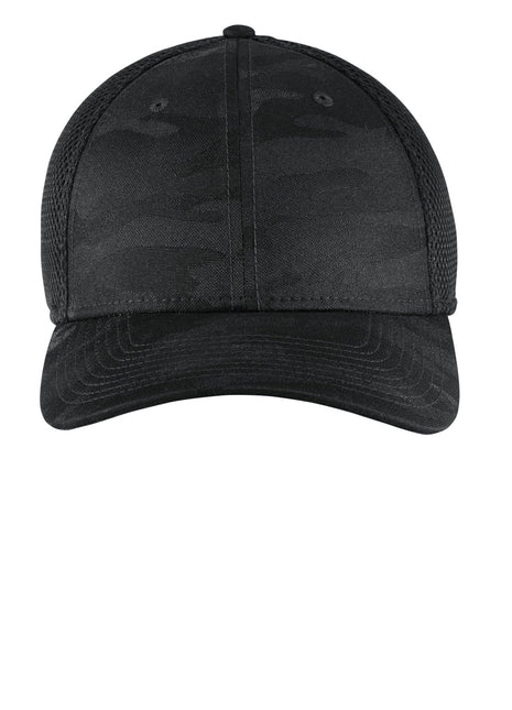 New Era ® Tonal Camo Stretch Tech Mesh Cap NE1091 - Black Camo | New Era