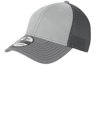 New Era® - Stretch Mesh Contrast Stitch Cap. NE1120 - Grey/ Steel/ Graphite | New Era