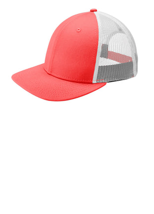 New Era ®  Snapback Low Profile Trucker Cap   NE207 - Coral/ White | New Era