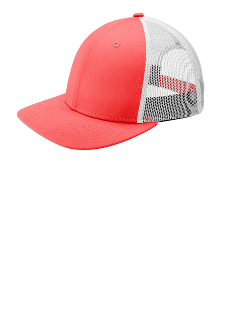 New Era ®  Snapback Low Profile Trucker Cap   NE207 - Coral/ White | New Era