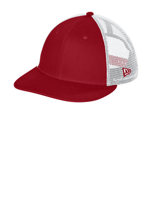 New Era ®  Snapback Low Profile Trucker Cap   NE207 - Flag Scarlet/ White | New Era