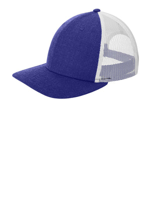 New Era ®  Snapback Low Profile Trucker Cap   NE207 - Heather Royal/ White | New Era