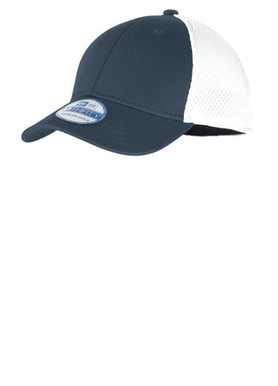 New Era® Youth Stretch Mesh Cap. NE302 - Deep Navy/ White | New Era