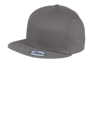 New Era® - Flat Bill Snapback Cap. NE400 - Charcoal | New Era