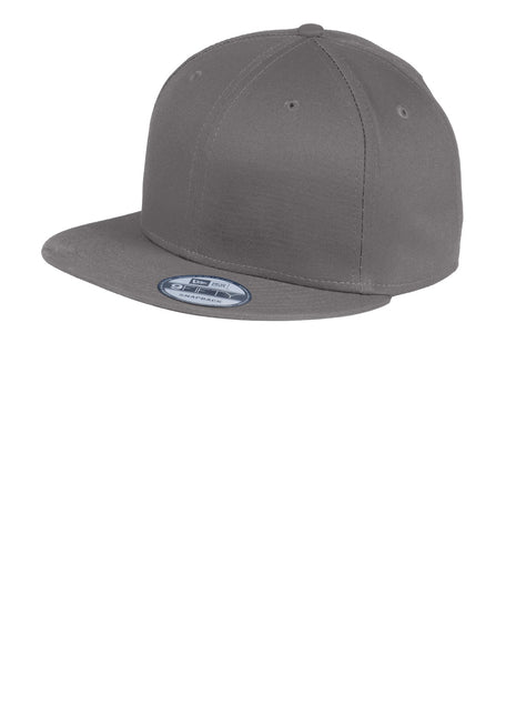 New Era® - Flat Bill Snapback Cap. NE400 - Charcoal | New Era