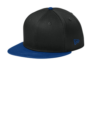 New Era® - Flat Bill Snapback Cap. NE400 - Flag Black/ Royal | New Era