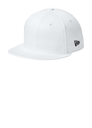 New Era® - Flat Bill Snapback Cap. NE400 - Flag White | New Era