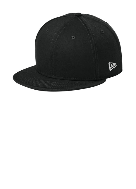 New Era® Standard Fit Flat Bill Snapback Cap NE4020 - Flag Black | New Era