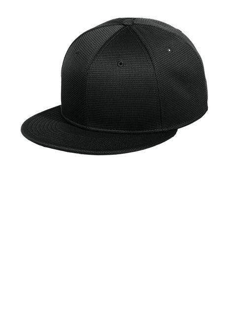 New Era® Pivot Flat Bill Snapback Cap NE409 - Black | New Era