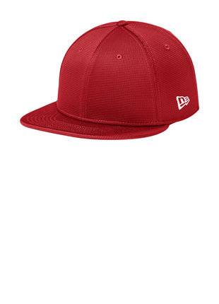 New Era® Pivot Flat Bill Snapback Cap NE409 - Flag Scarlet | New Era