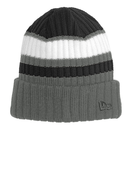 New Era® Ribbed Tailgate Beanie. NE903 - Black/ Graphite | New Era