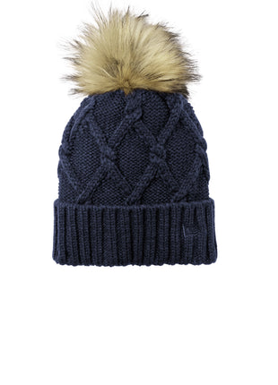 New Era® Faux Fur Pom Beanie NE911 - Deep Navy | New Era