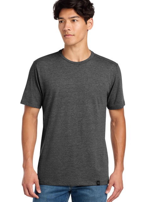 New Era ® Heritage Blend Crew Tee. NEA100 - Black Heather | New Era