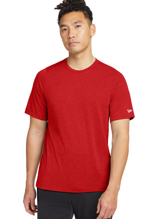 New Era ® Series Performance Crew Tee. NEA200 - Scarlet | New Era