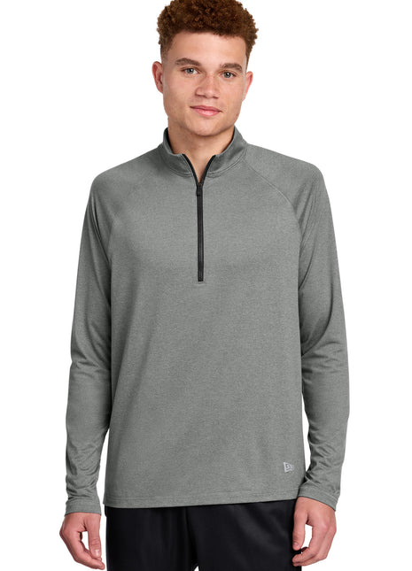 New Era® Power 1/2-Zip NEA228 - Shadow Grey Heather | New Era