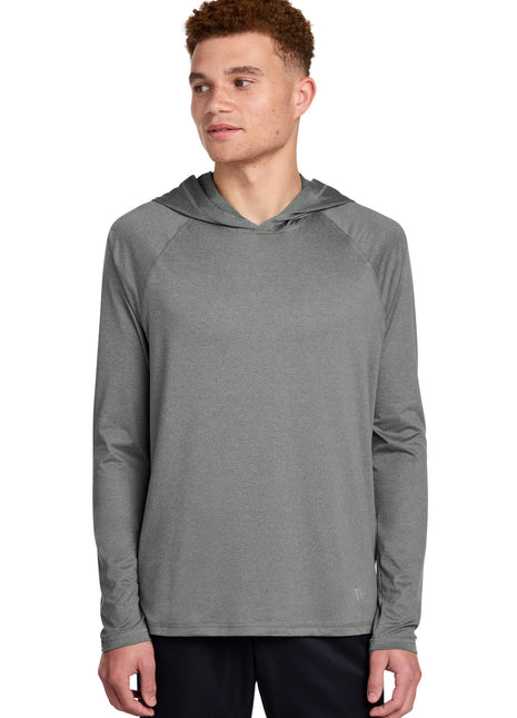 New Era® Power Long Sleeve Hoodie NEA229 - Shadow Grey Heather | New Era