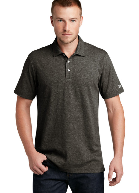 New Era ® Slub Twist Polo NEA301 - Black Twist | New Era