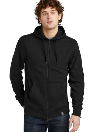 New Era ® French Terry Full-Zip Hoodie. NEA502 - Black | New Era