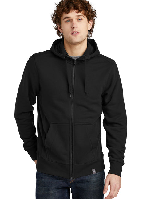 New Era ® French Terry Full-Zip Hoodie. NEA502 - Black | New Era