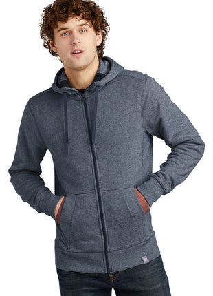 New Era ® French Terry Full-Zip Hoodie. NEA502 - True Navy Twist | New Era