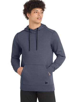 New Era ® Tri-Blend Fleece Pullover Hoodie. NEA510 - True Navy Heather | New Era
