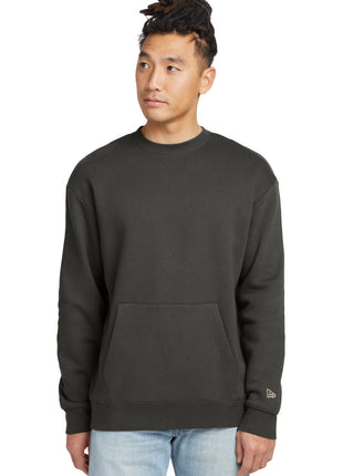 New Era® Heritage Fleece Pocket Crew NEA527 - Graphite | New Era
