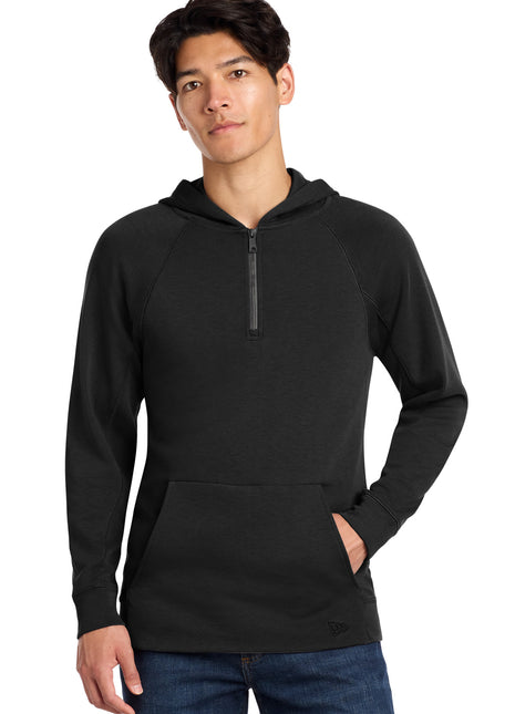 New Era® STS 1/4-Zip Hoodie NEA541 - Black | New Era