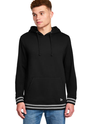 New Era® Comeback Fleece Pullover Hoodie NEA550 - Black/ Athletic Heather | New Era
