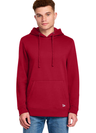 New Era® Comeback Fleece Pullover Hoodie NEA550 - Crimson | New Era