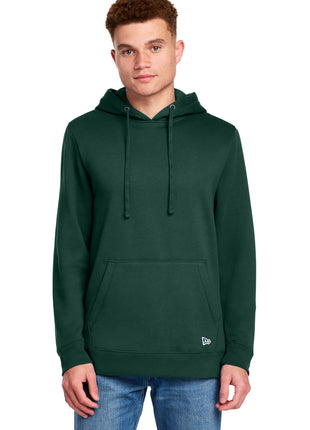 New Era® Comeback Fleece Pullover Hoodie NEA550 - Dark Green | New Era
