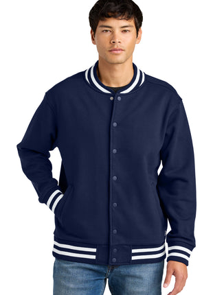 New Era® Varsity Heavyweight Fleece Jacket NEA560 - True Navy | New Era