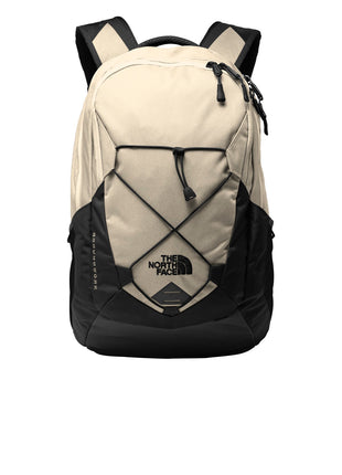 The North Face ® Groundwork Backpack. NF0A3KX6 - Rainyday Ivory Dark Heather/ TNF Black | The North Face