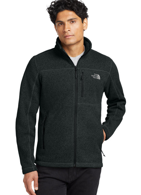 The North Face ® Sweater Fleece Jacket. NF0A3LH7 - TNF Black Heather | The North Face