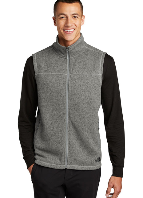 The North Face ® Sweater Fleece Vest NF0A47FA - TNF Medium Grey Heather | The North Face
