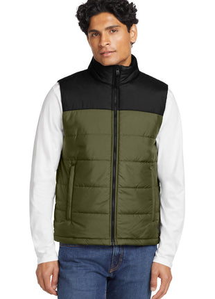 The North Face® Everyday Insulated Vest. NF0A529A - Burnt Olive Green | The North Face