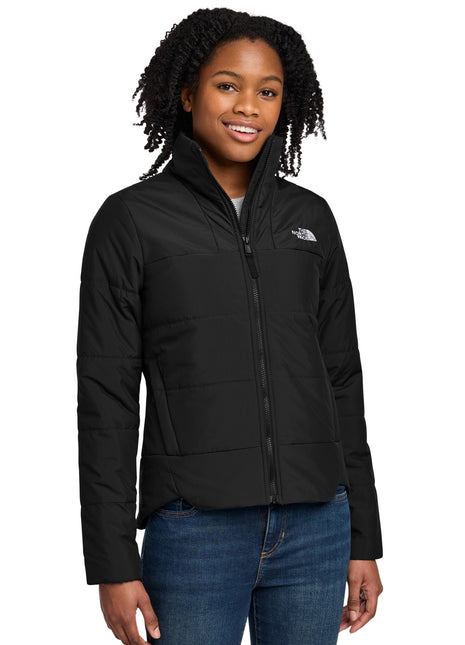 The North Face® Women's Chest Logo Everyday Insulated Jacket NF0A7V6K - TNF Black | The North Face