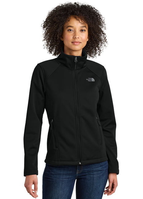 The North Face® Women's Chest Logo Ridgewall Soft Shell Jacket NF0A88D4 - TNF Black | The North Face