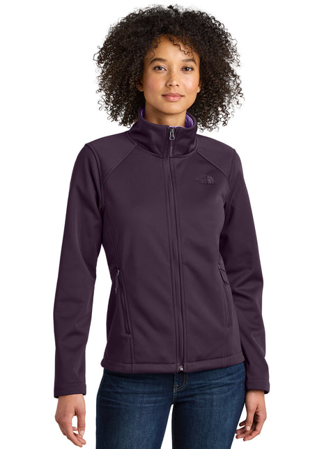 The North Face® Women's Chest Logo Ridgewall Soft Shell Jacket NF0A88D4 - TNF Blackberry Wine | The North Face